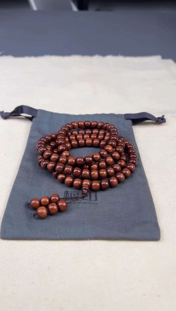 黄花梨/降香黄檀手串/手链黄花梨8x9x108