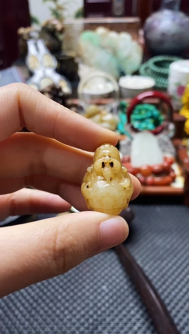 未镶嵌和田玉挂件库存+2拍，总188