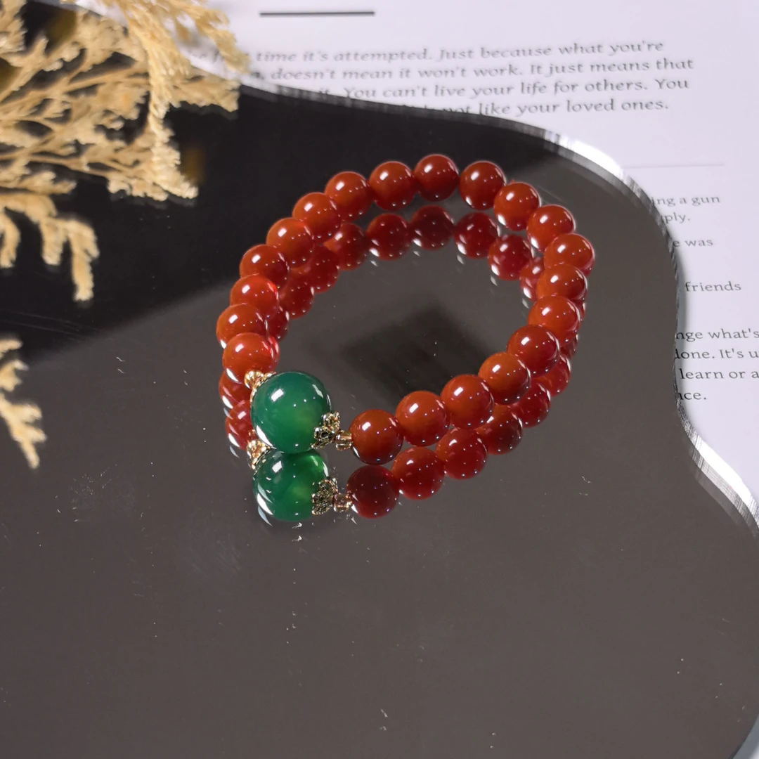 F609【鸿运当头】手链 精致气质 原创设计 多样性发颜色微差