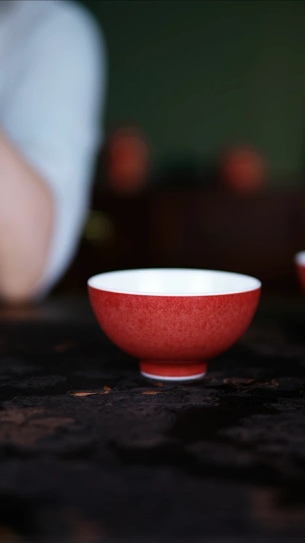其他景德镇纯手工豇豆红