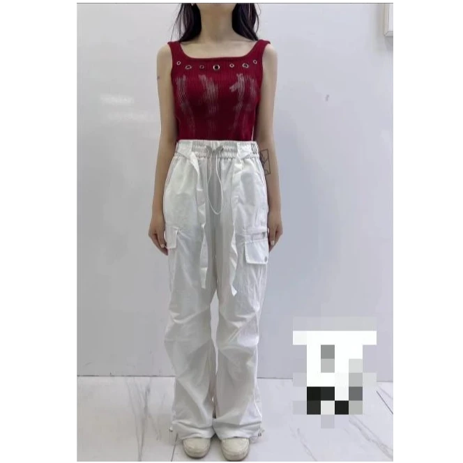 【龙哥专属】K1F26139 女士宽松直筒休闲裤