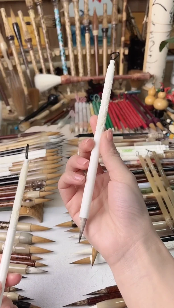 【清水试笔，拒绝蘸墨】墨琳笔庄毛笔1支