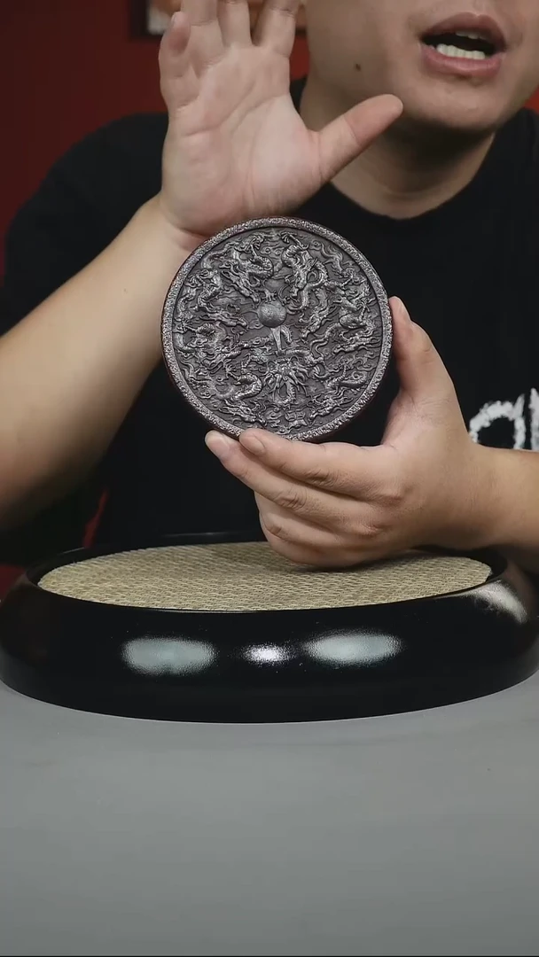 茶壶紫砂 铁血红砂 九龙壶承
