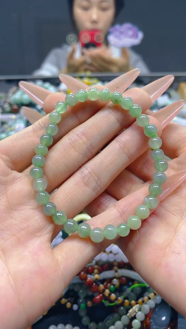 颈饰未镶嵌翡翠5MM