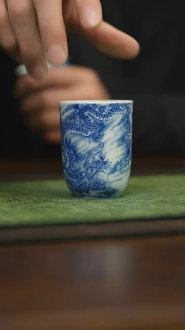 【闪购商品】杯柴窑青花破价福利