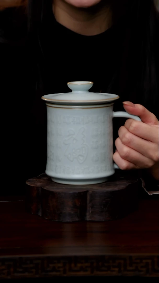 瓷百福杯直播间上新钜惠不开片工艺