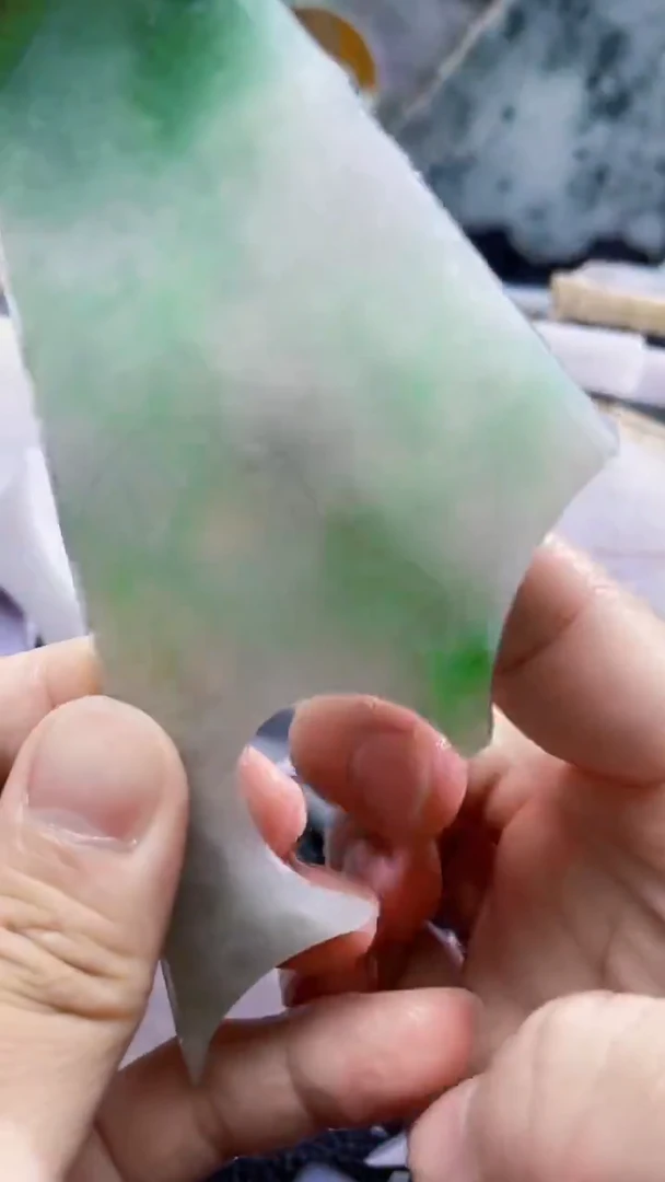 裸石翡翠 翡翠A货板料