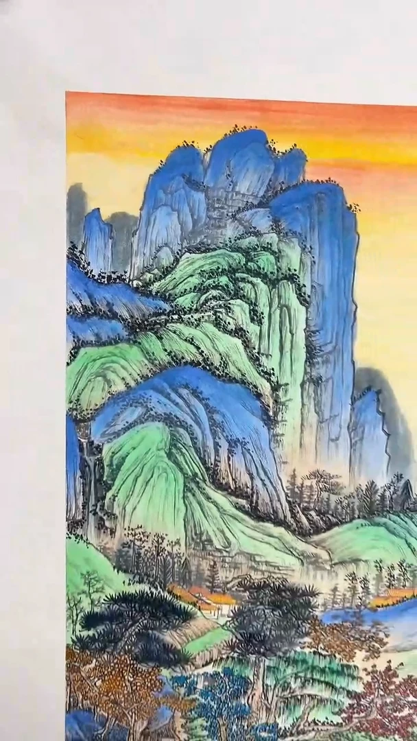 国画杨金光/山水/国画/宣纸
