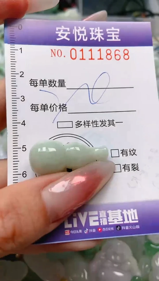 【闪购商品】翡翠颈饰未镶嵌闪购0111868
