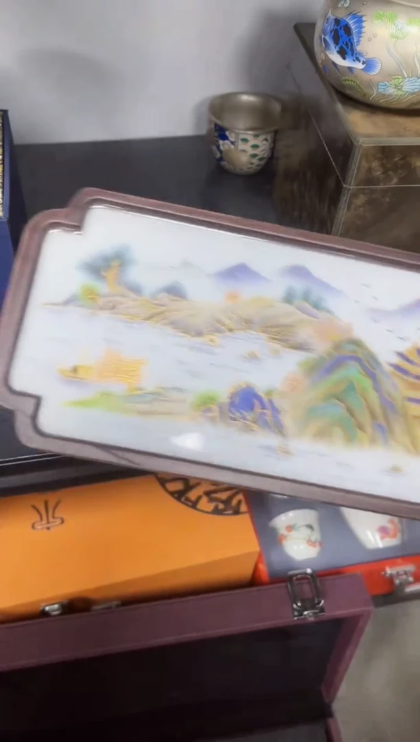 摆件青韵瓷华清货专属链接