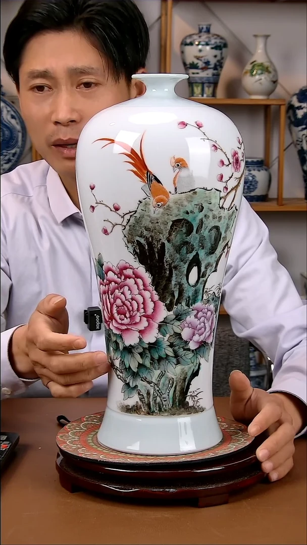 瓶景德镇手工手绘陶瓷摆件66