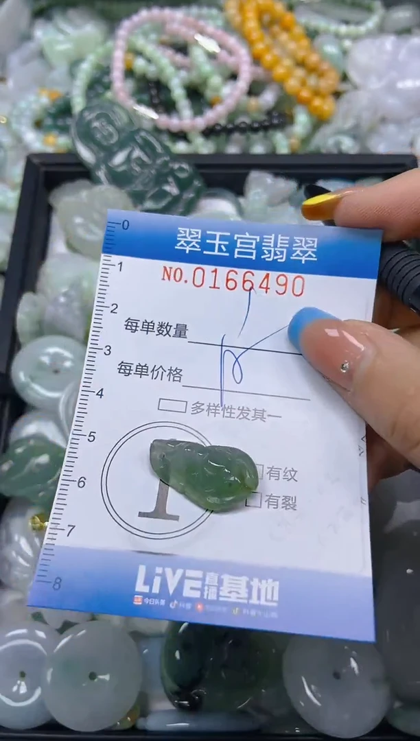 翡翠未镶嵌颈饰闪购0166490