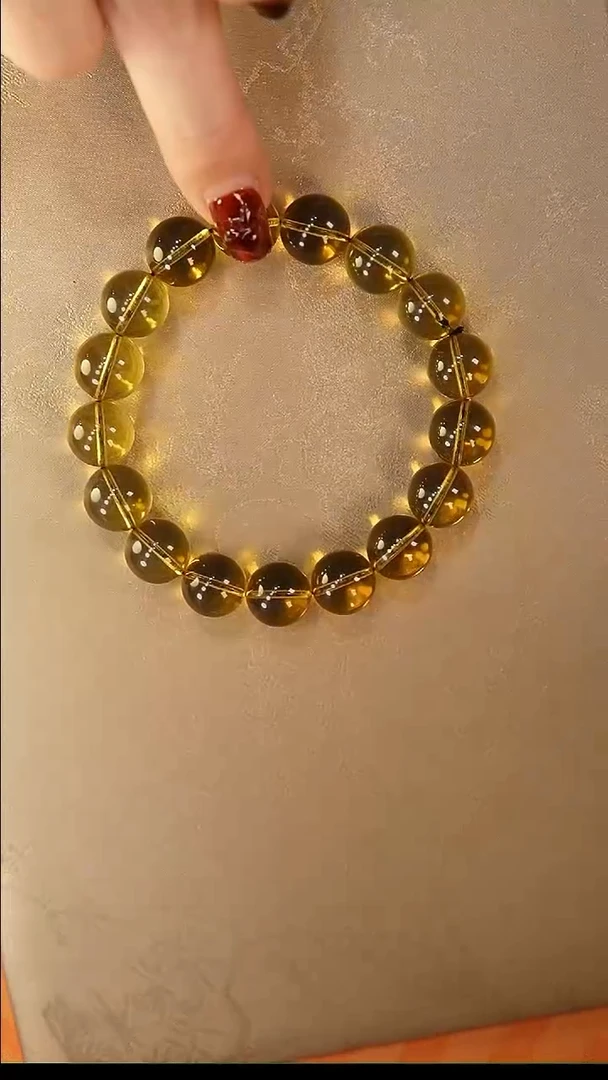 【闪购商品】蓝珀手链未镶嵌手串