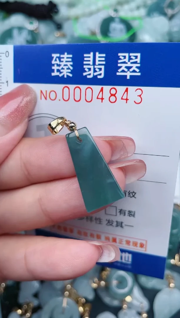 【闪购商品】翡翠颈饰未镶嵌.0004843