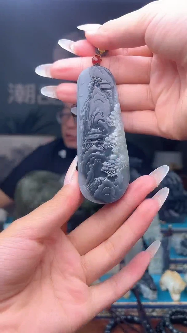 未镶嵌和田玉挂件1