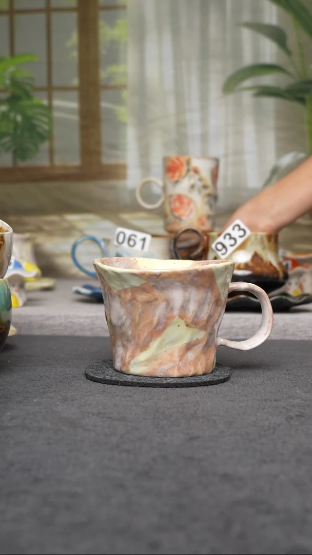 杯子陶063景德镇手工手创杯子  微瑕