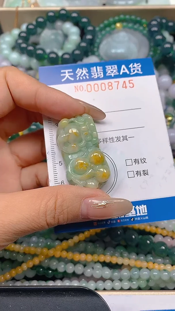 颈饰未镶嵌翡翠闪购0008745