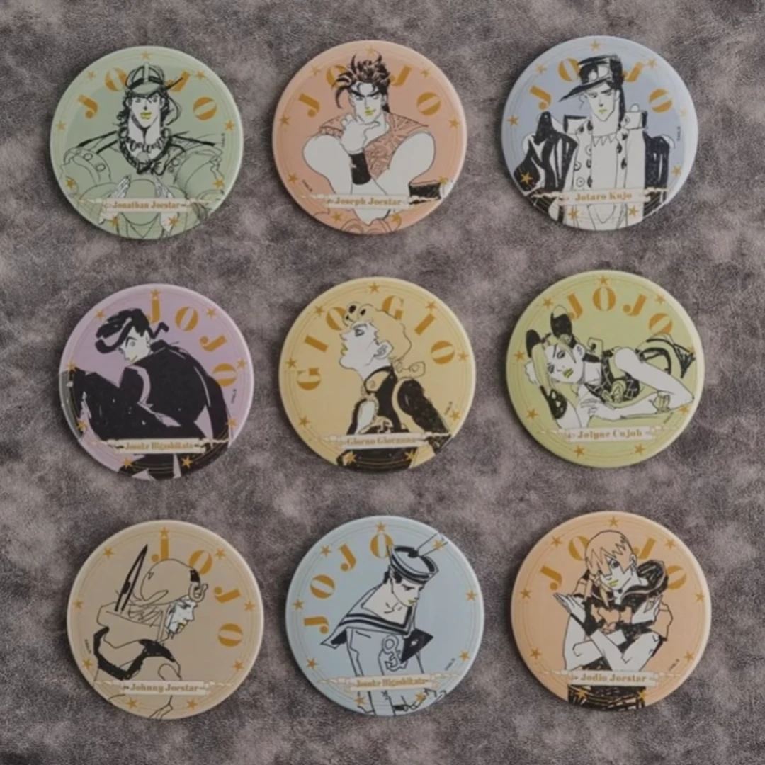 【日谷国现】JOJO的奇妙冒险world世界展系列纪念徽章周边盲盒代拆