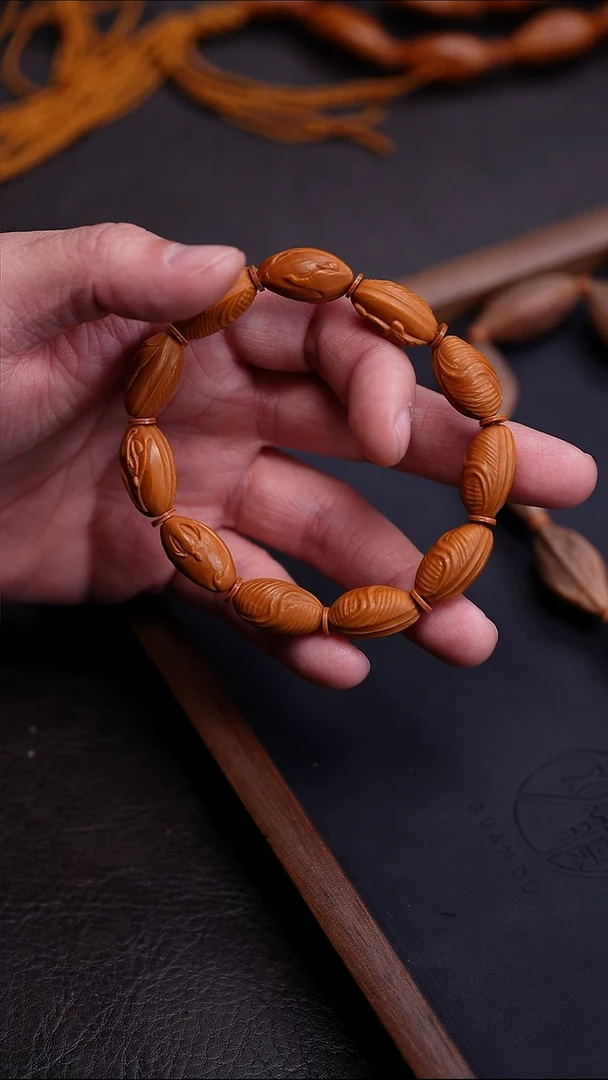 手串橄榄核苏工橄榄核   无相手串