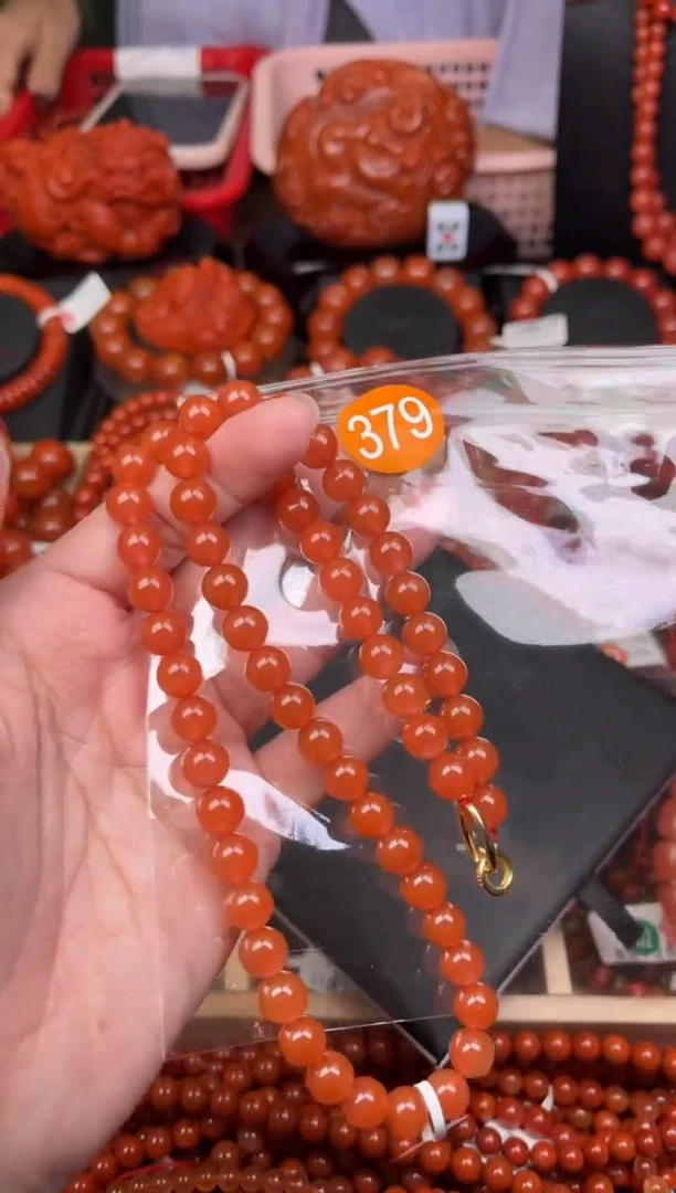 【闪购商品】南红玛瑙珠宝奇石未镶嵌379-8
