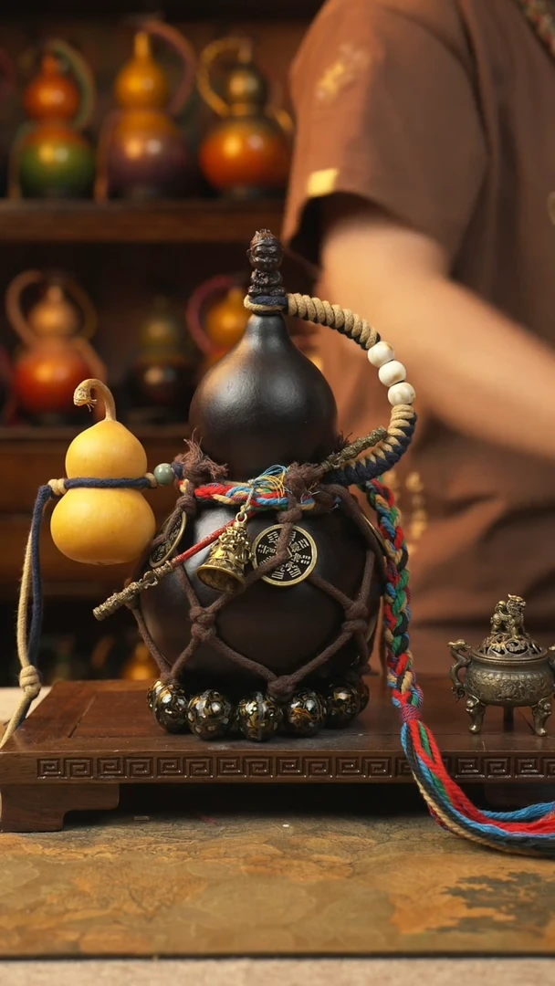 494大漆一物一拍记葫堂出品【不带手串】