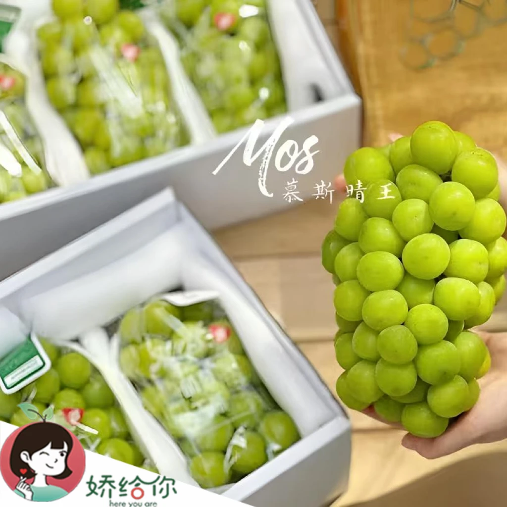 【顺丰包邮】当季限定慕斯晴王 脆香甜 3串约5斤左右精美礼盒
