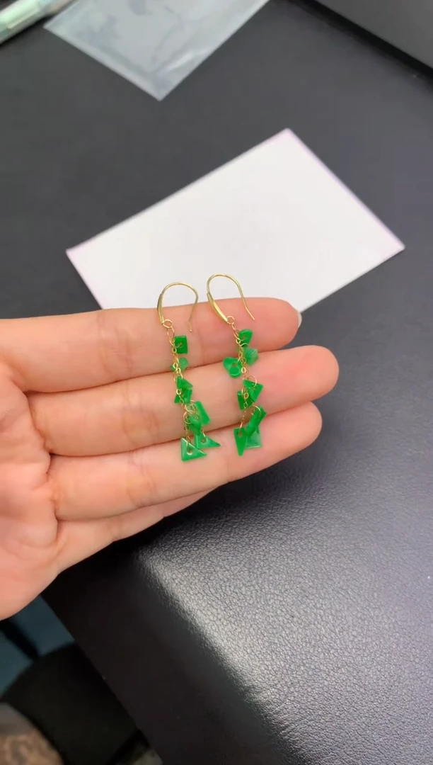 18K金镶嵌定制翡翠模式推广期48小时鉴赏期