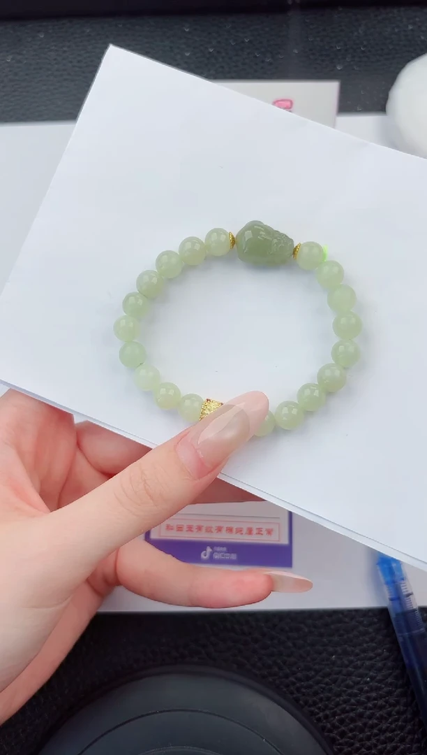 手串未镶嵌和田玉222嗨购微色差T1