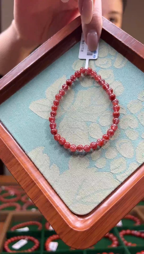 【闪购商品】南红玛瑙手链未镶嵌天然南红5mm/yz01563多样性发货