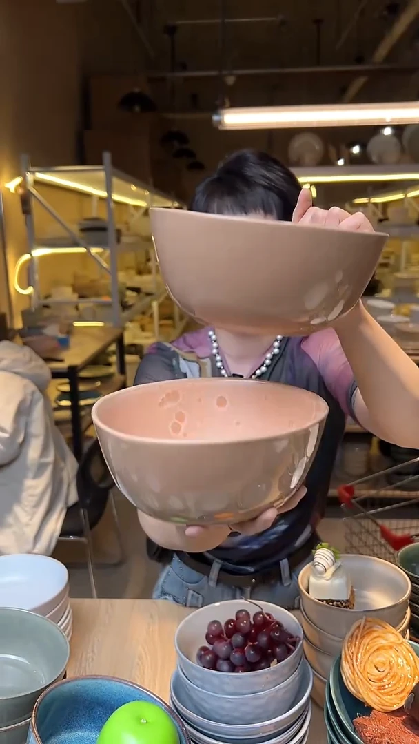 瓷257外贸尾货高温釉下彩陶瓷餐具默认微瑕