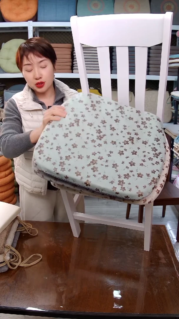 布碎花记忆棉：绿色4个