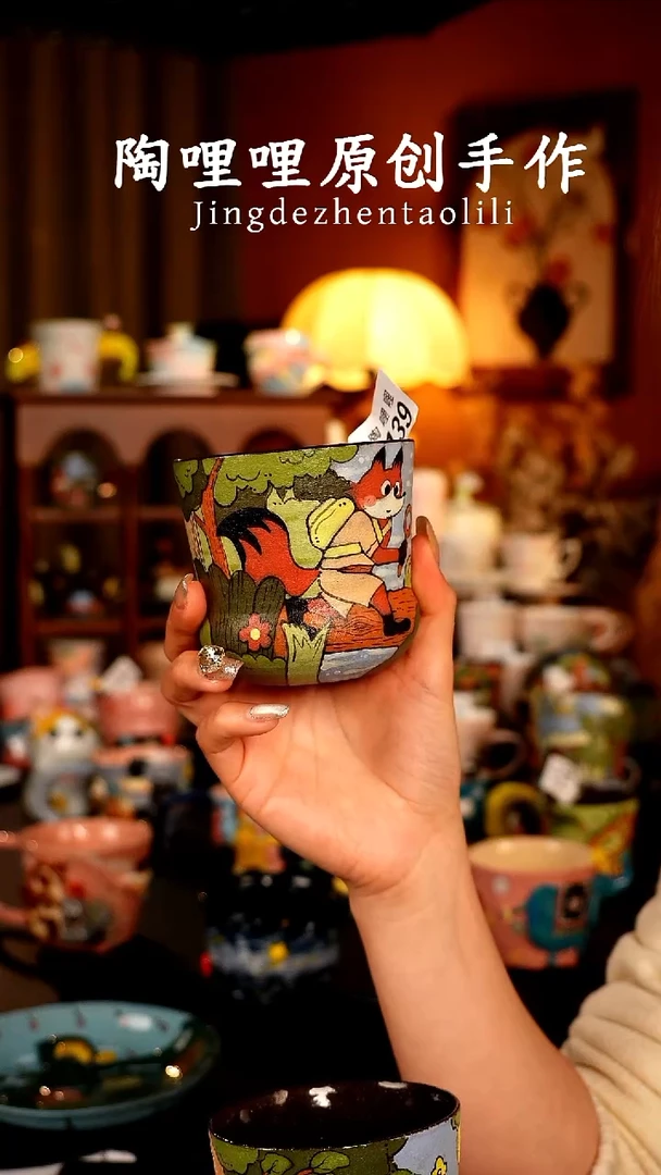 陶哩哩原创手作陶瓷1139