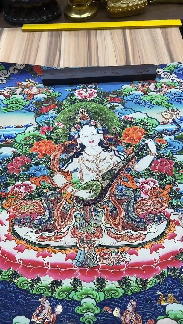 卷轴画精品挂饰 唐卡tk16005