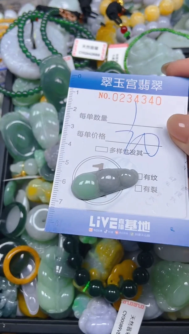 颈饰未镶嵌翡翠闪购C0234340