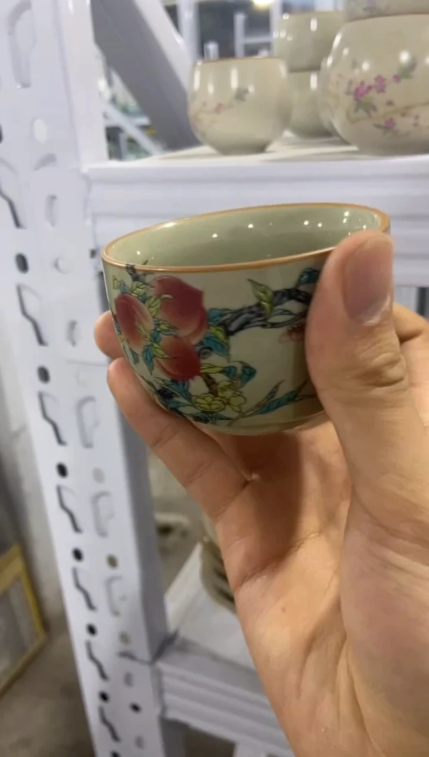 微微瑕疵茶杯茶具盖碗【安全包装不带礼盒】