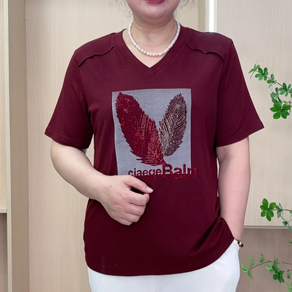 大码时尚针织螺纹棉高弹小衫GLY3051