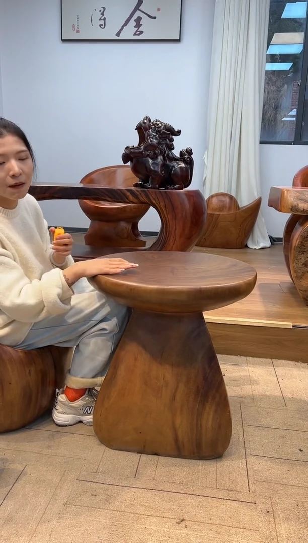 【闪购商品】稳定木实木创意边几