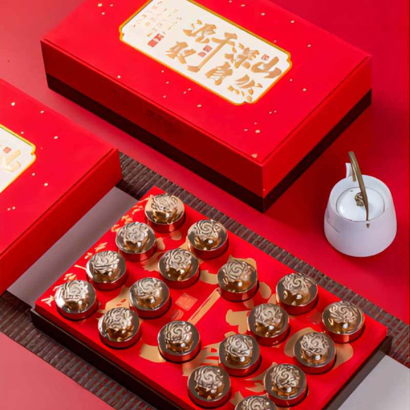 源于深山礼盒大红袍乌龙茶茶叶花果香浓香型高档礼盒适合自喝送礼