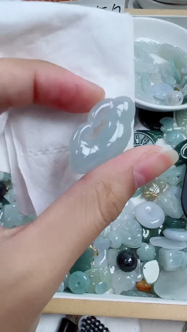 散珠翡翠406号链接，A货翡翠