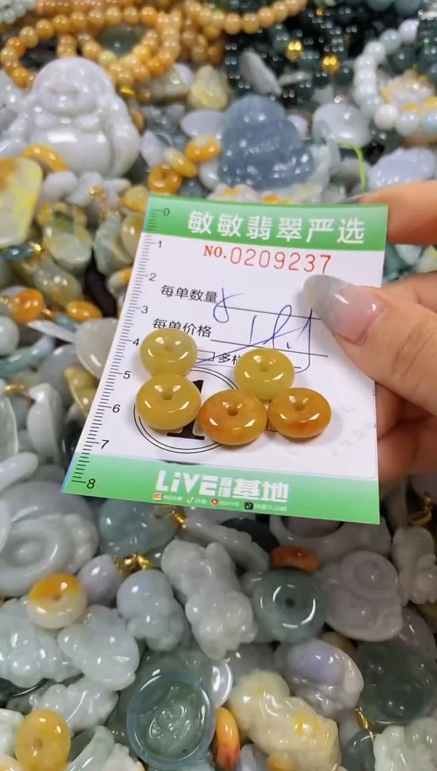 翡翠未镶嵌颈饰闪购0209237多样性发其一