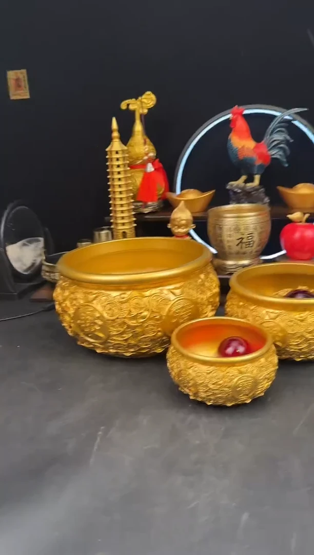 黄铜22公分金钱葫芦