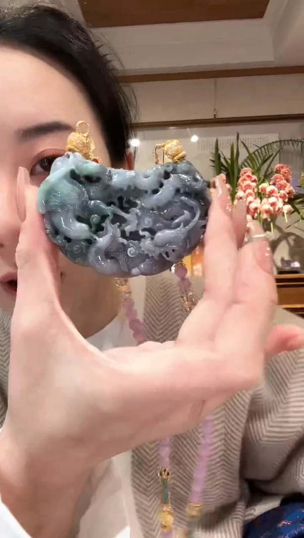 【闪购商品】翡翠颈饰未镶嵌国风