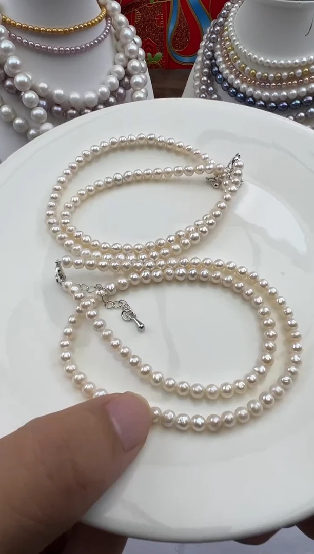 淡水珍珠未镶嵌颈饰1