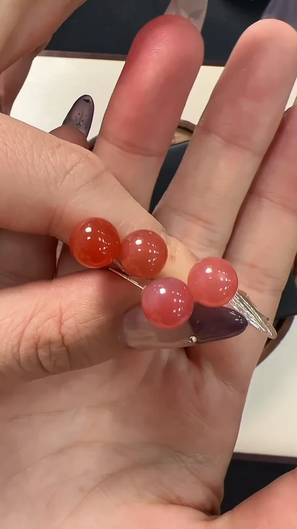 【闪购商品】玛瑙/玉髓耳钉银S925镶嵌cc496多样性发一件2