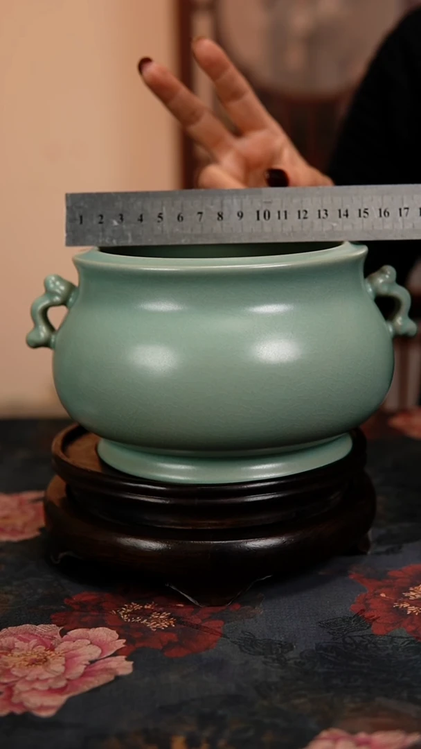 瓷片原产地原矿釉汝瓷