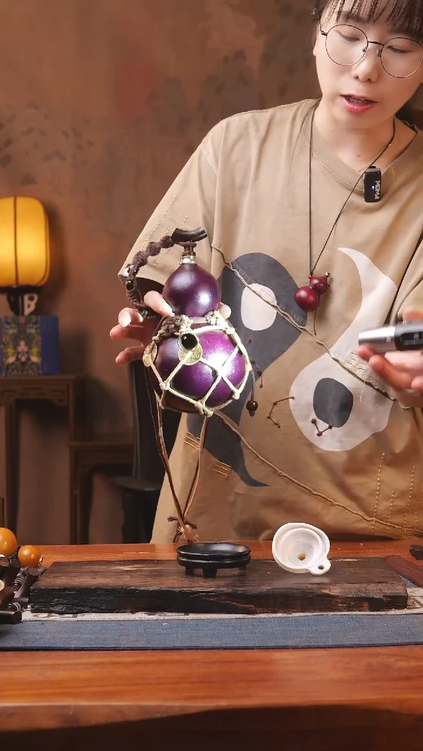 706号精品大漆葫芦防腐防渗装水茶酒