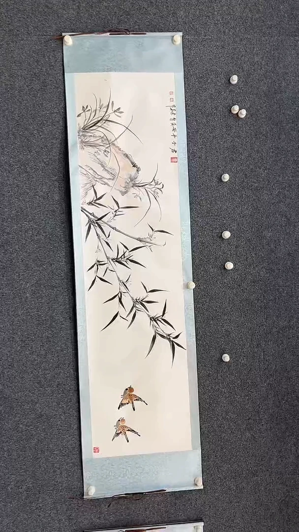 国画9.14-XX-王建华-小六尺-君子平安（不带国检）