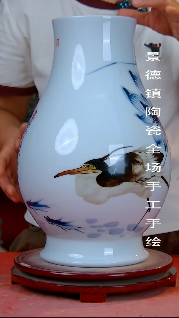 摆件景德镇陶瓷 全场手工手绘