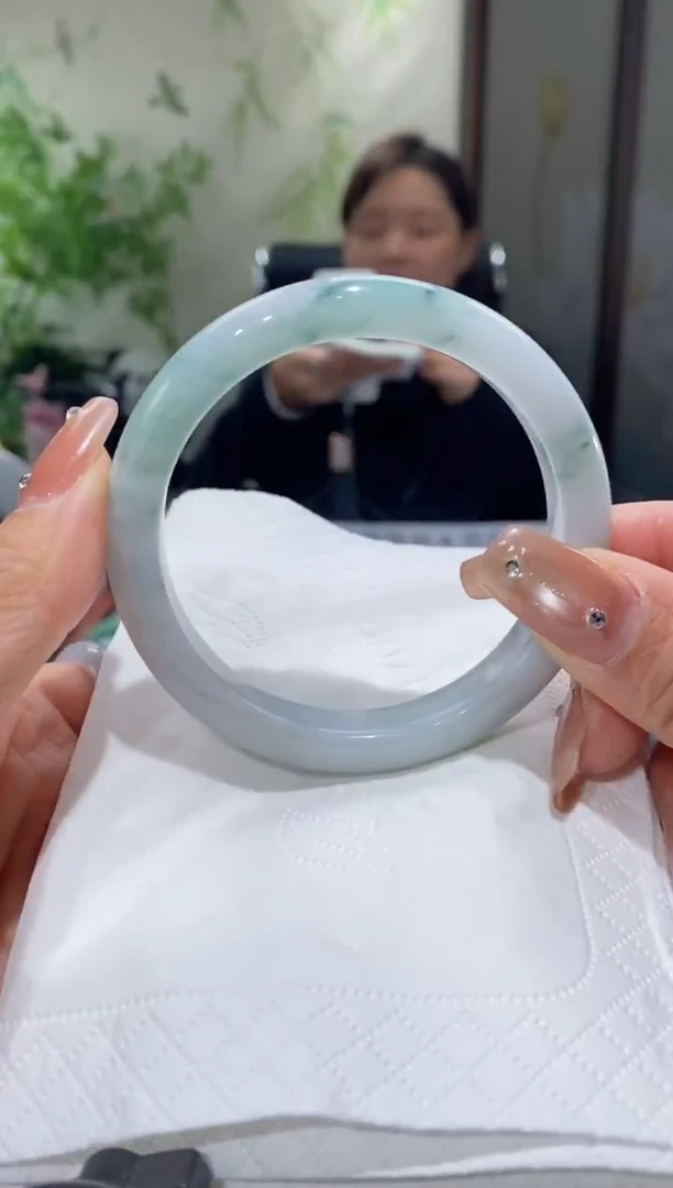 未镶嵌手镯翡翠圈口56.8