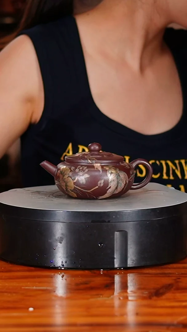 宜兴原矿紫砂壶茶壶150C